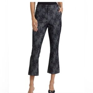 Evelyn Lace Cotton-Blend Crop Pant